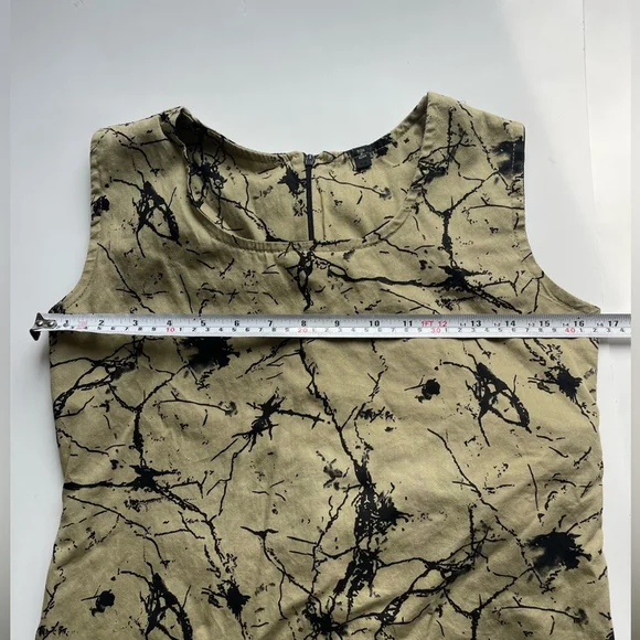 Elegant Beige and Black Women's Dress - Picture 7 of 7